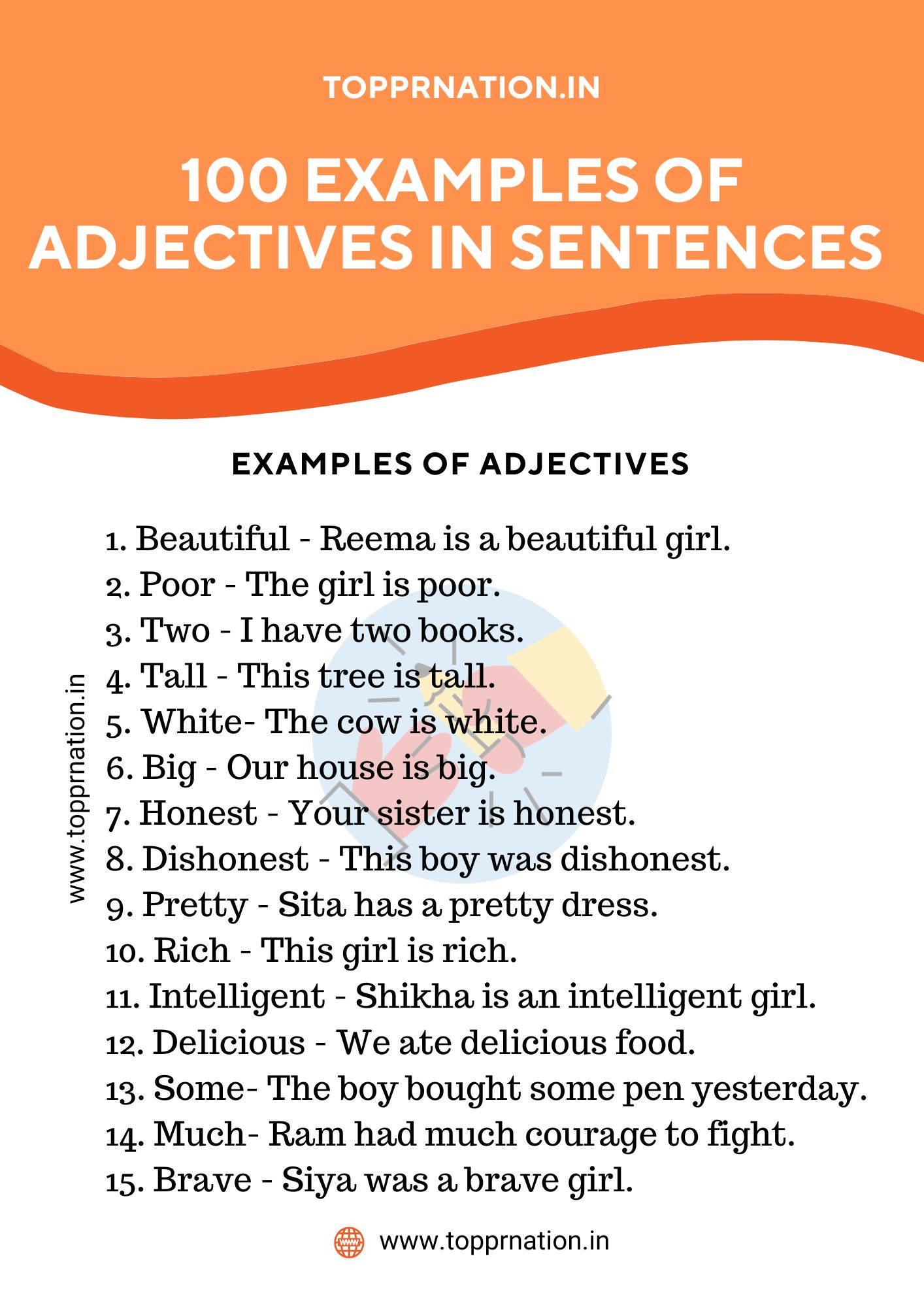 list of adjectives for essay writing